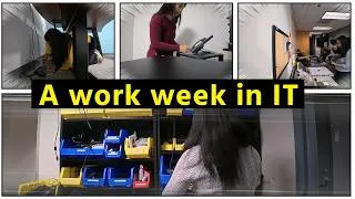 Thumbnail: CISCO Switch work, JAMF and user issues, etc (Work week in IT)