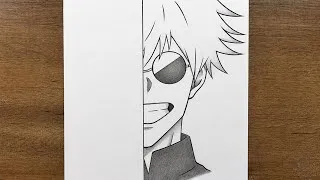 Thumbnail: Gojo Satoru Drawing Tutorial | How to Draw Gojo