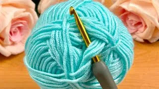 Thumbnail: New Crochet Pattern! Very Easy and Pretty Crochet Stitch for a Baby Blanket, Shawl, Bag, Top