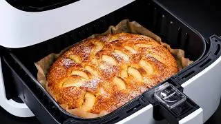 Thumbnail: I Poured Batter Over Apples in the Air Fryer… and THIS Happened! 🤯🍎