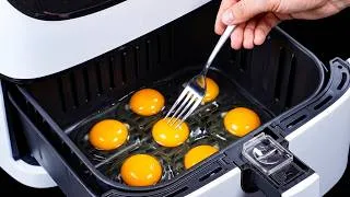 Thumbnail: 5 Eggs + Air Fryer = The Easiest 10-Minute Breakfast! 🍳