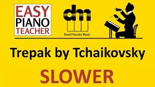 Thumbnail: Trepak by Tchaikovsky SLOW piano tutorial: EASY keyboard song (classical) & note names #EPT 🎹