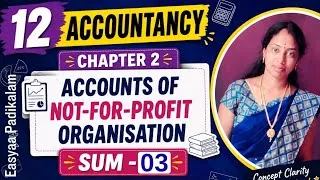 Thumbnail: 12 Accountancy - Chapter 2 - Sum 3 - Receipts & payments account