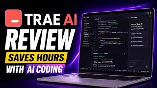 Thumbnail: TRAE AI Review (2026) | AI Coding Assistant That Saves Hours