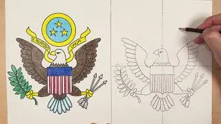 Thumbnail: How to Draw the Great Seal of the United States | Easy Drawing Lesson for Kids