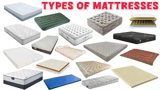 Thumbnail: Types Of Mattresses | Different Types Of Mattresses | Easy English Learning Process