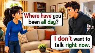 Thumbnail: 👉 Learn English Conversation for Beginners | Daily English Speaking Practice