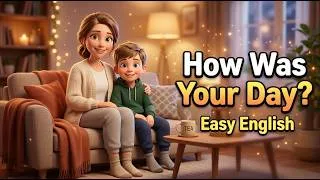 Thumbnail: Easy English Conversation for Beginners 😊 | How Was Your Day?