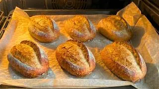 Thumbnail: I Can't Stop Baking This No-Knead Bread ❗️Crispy, Fluffy & Easy