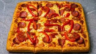 Thumbnail: We Don't Buy PIZZA Anymore❗No kneading, No rolling. The Easiest Pizza in 5-minutes