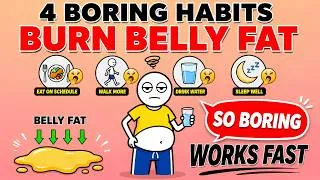 Thumbnail: The 4 Boring Daily Habits That Melt Belly Fat