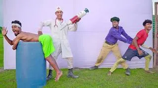 Thumbnail: Top New Very Special Trending Comedy Video 2025 Amazing Injection Wala Comedy Video | Doctor Video