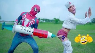 Thumbnail: Very Special New Trending Comedy Video 2023 Must Watch Injection Wala Comedy Video E17 B @EasyFunTV1