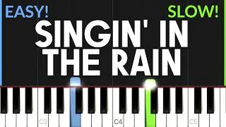 Thumbnail: Singin' In The Rain - From "Singin' In The Rain" | EASY Piano Tutorial