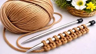 Thumbnail: Knitting a Vest in Three Days🧶Easy Knitting Model with Two Needles