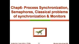 Thumbnail: Module2: Chap6- Process Synchronization: Semaphores; Classical problems of synchronization; Monitors