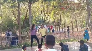Thumbnail: just a minute dance #college fun #college girls#dance #college queens #fun at park #college galatta