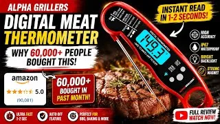 Thumbnail: 60,000+ Bought This Meat Thermometer! Is It REALLY Worth It? 🔥