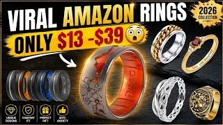 Thumbnail: You Won't Believe! These 10 Amazon Rings Look WAY More Expensive Than They Are!