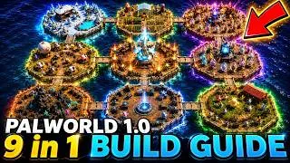 Thumbnail: How To Build A 9 in 1 Base GUIDE - Palworld Best Water Base Location & Full Tutorial