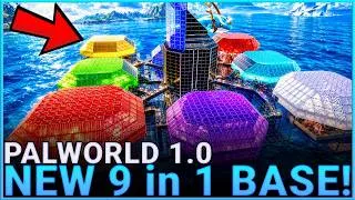 Thumbnail: NEW INCREDIBLE 9 IN 1 WATER BASE SHOWCASE - Palworld 1.0 Water Base Location & Showcase