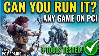 Thumbnail: 3 Ways To Know If Your PC Can Run ANY Game (tested for accuracy)