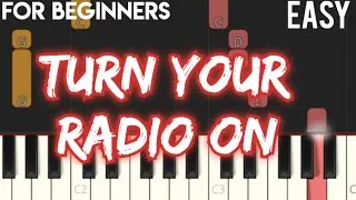 Thumbnail: TURN YOUR RADIO ON - SLOW & EASY PIANO TUTORIAL