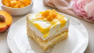 Thumbnail: Easy Dessert Recipe - Peach Cobbler, No-bake Dessert