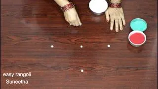 Thumbnail: 2 simple kolam designs latest🌸rangoli designs freehand designs easy🌸small traditional muggulu