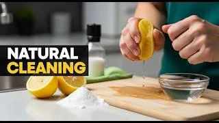 Thumbnail: Natural Cleaning Hacks That Actually Work at Home