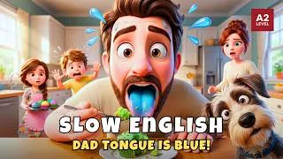 Thumbnail: He Used Salt Instead of Sugar by Mistake! 🧁🧂 | Easy English Listening Practice (A2)