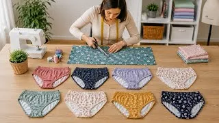 Thumbnail: ✅ I Made These Beautiful Panties From Scratch! ✂️| Easy Sewing Tutorial