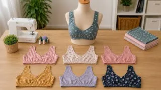 Thumbnail: ✅ The Easiest Bralette You'll Ever Sew (No Hooks, No Wires!)