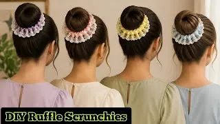 Thumbnail: ✅ DIY Ruffle Scrunchie Tutorial | Easy Sewing Project