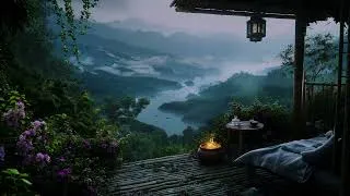Thumbnail: Rain on the Mountain Porch | Peaceful Sounds of Nature in a Simple Highland Life