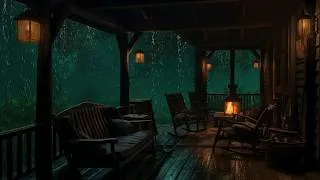 Thumbnail: Relaxing Porch Thunderstorm – Heavy Rain Sounds for Deep Sleep and Calm
