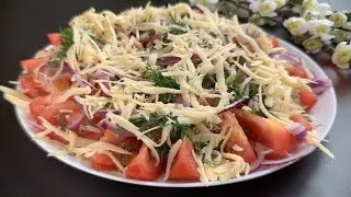 Thumbnail: A delicious snack in 5 minutes! These tomatoes are so delicious, so good!