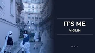 Thumbnail: Violin: How to play It's Me by ILLIT