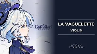 Thumbnail: Violin: How to play La vaguelette by HOYO Mix ft Cecilia Cara