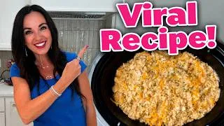 Thumbnail: Crock Pot Chicken and Rice (Our Most Popular Recipe!)