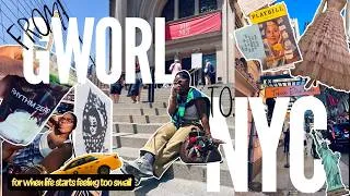 Thumbnail: From: Gworl To: New York City (For When Life Starts Feeling Too Small) #nycvlog