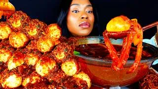 Thumbnail: BOILED EGG MUKBANG | ASMR EATING CAJUN SEAFOOD BOIL SAUCE 10 SPICY BOILED EGGS CHALLENGE | EGG BOIL