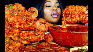 Thumbnail: KING CRAB SEAFOOD BOIL MUKBANG | SEAFOOD | MUKBANG | DESHELLED LOBSTER | SEAFOOD BOIL | ASMR EATING
