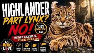 Thumbnail: Highlander Cat: The Wild-Looking Cat With No Wild Blood