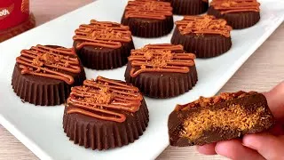 Thumbnail: Homemade Lotus Biscoff Dubai Chocolate Bar Recipe. No bake dessert. Easy and Yummy!