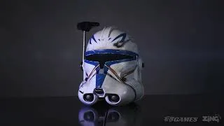 Thumbnail: Hasbro Star Wars Clone Captain Rex Replica Helmet - CLOSER LOOK