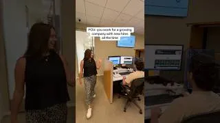 Thumbnail: POV: you work for a growing company with new hires all the time😂 #corporatehumor #coworkersbelike