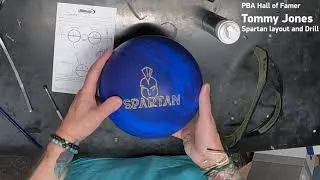Thumbnail: Ebonite Spartan | Tommy Jones Layout + Drilling ASMR