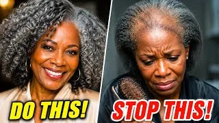 Thumbnail: The Ultimate Hair Care Routine to Regrow and Thicken Thinning Hair After 60