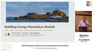 Thumbnail: 2026 EC3 - 470 - Building Energy Simulation Module: The Design, Implementation and Evaluation of …